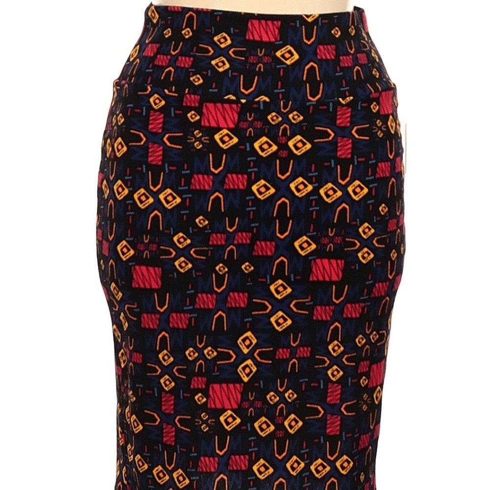 Lularoe XL multi-color pencil skirt